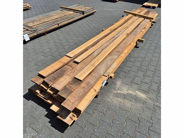 Thermowood vuren en frake - verzamelpartij - plank (45x) - afbeelding 2 van  5