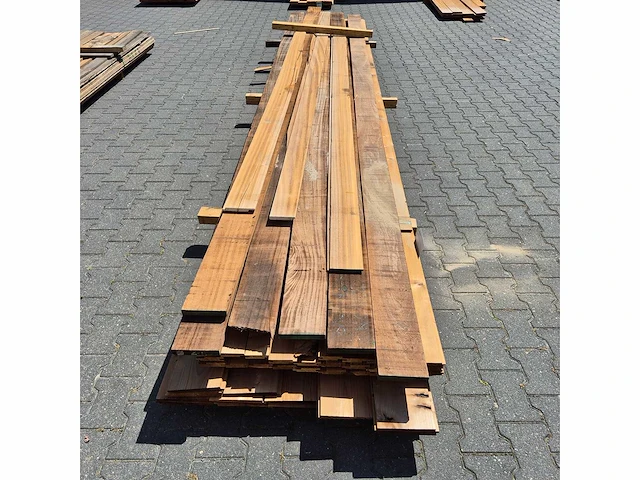 Thermowood vuren en frake - verzamelpartij - plank (45x) - afbeelding 3 van  5