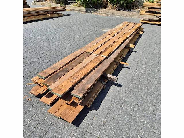 Thermowood vuren en frake - verzamelpartij - plank (45x) - afbeelding 4 van  5