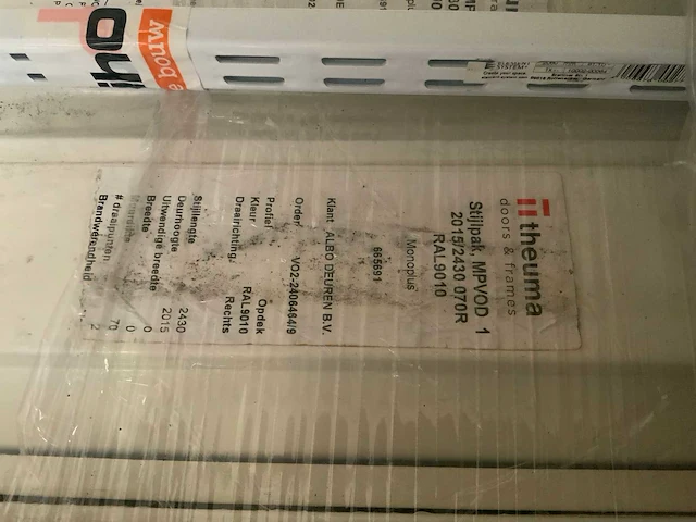 Theuma deurstijl pakket (9x) - afbeelding 2 van  5