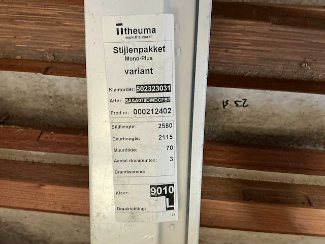Theuma mono-plus stalen nastelkozijnen (27x) - afbeelding 7 van  8
