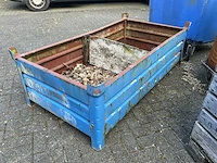 Thiel - stapelkrat met kruiskoppeling vaste en losse spie - steigers (ca. 90 stuks) - afbeelding 9 van  10