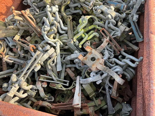 Thiel - stapelkrat met kruiskoppeling vaste spie - steigers ( ca. 100 stuks) - afbeelding 4 van  8