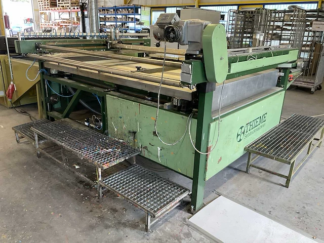 Thieme 3040r zeefdrukmachine, 3/4 automaat - afbeelding 2 van  9