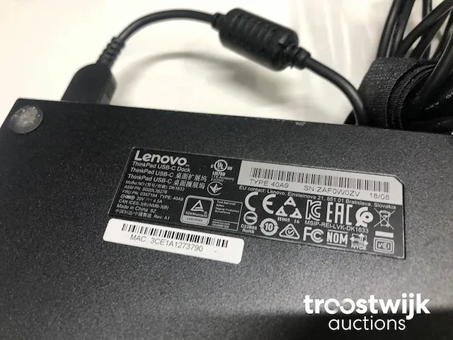 Thinkpad usb-c dockingstation - afbeelding 5 van  8