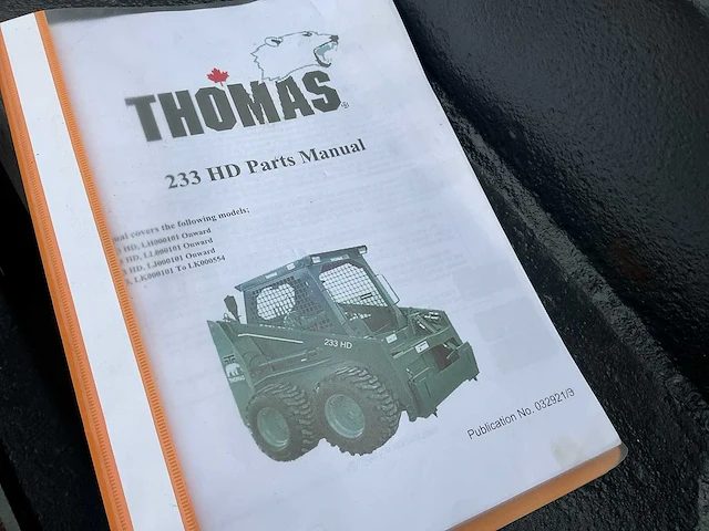 Thomas 233hd schranklader - afbeelding 13 van  22