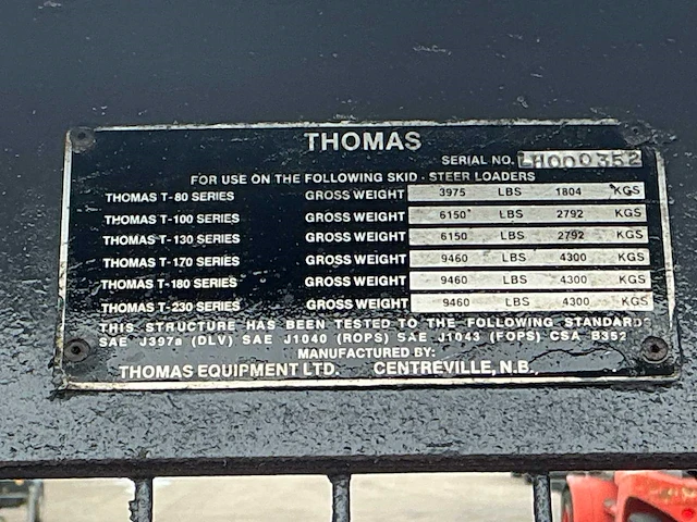 Thomas 233hd schranklader - afbeelding 15 van  22