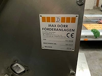 Thomas dorr td8000 / td4008 bestek polijstmachine v.v. transportband - afbeelding 3 van  11