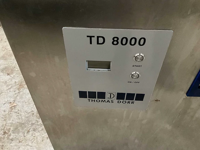 Thomas dorr td8000 / td4008 bestek polijstmachine v.v. transportband - afbeelding 8 van  11
