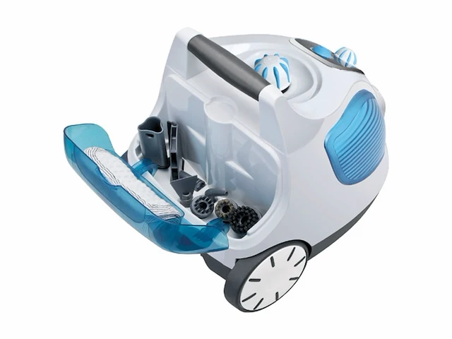 Thomas vaporo buggy cilindrische stoomreiniger 1.6l 1400w blauw biay - afbeelding 2 van  6