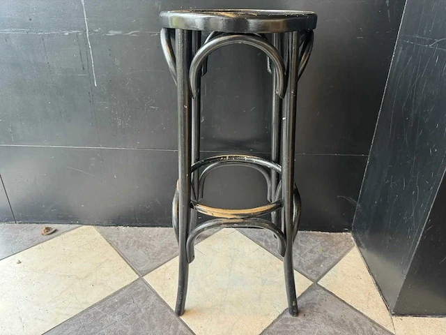 Thonet - houten barkruk (12x) - afbeelding 3 van  4