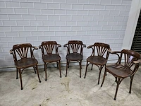 Thonet - restaurantstoel (5x) - afbeelding 2 van  3