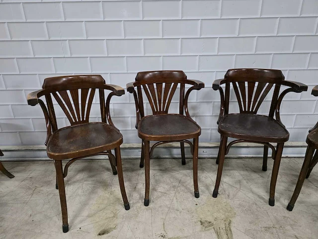 Thonet - restaurantstoel (5x) - afbeelding 3 van  3