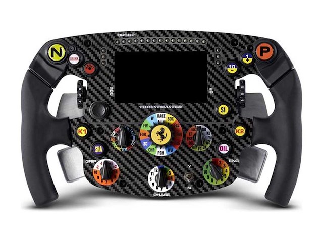 Thrustmaster formula wheel ferrari sf1000 edition - f1 add-on - voor pc, ps4, ps5, xbox one en series x|s - afbeelding 1 van  2