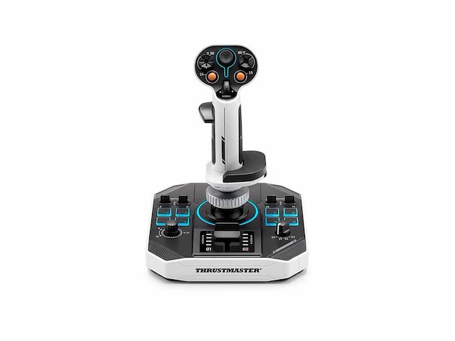 Thrustmaster sol-r 1 flightstick - joystick voor links- en rechtshandigen - 44 drukknoppen, 8 assen, 2 triggers, een mini-stick - afbeelding 1 van  2