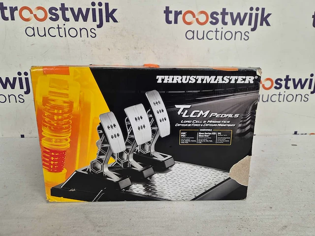Thrustmaster t-lcm - 3 pedalen - voor ps5/ps4/pc/xbox series - magnetisch en load cell - afbeelding 2 van  2