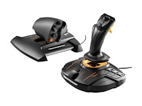 Thrustmaster t.16000m fcs hotas - flight control systeem - joystick en throttle - voor pc - afbeelding 1 van  2
