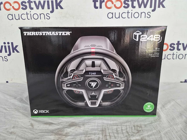Thrustmaster t248-x – racestuur en 3 pedalen - force feedback - pc/xbox series x|s - afbeelding 2 van  2
