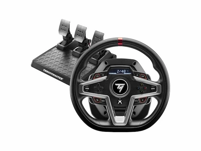 Thrustmaster t248-x – racestuur en 3 pedalen - force feedback - afbeelding 1 van  2