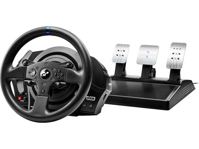 Thrustmaster t300 rs gt - racestuur en pedalen - force feedback - ps5/ps4/pc - afbeelding 1 van  2