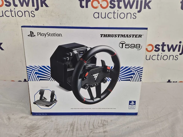 Thrustmaster t598-p – racestuur en pedalen – direct axial drive 10 nm force feedback - afbeelding 2 van  2