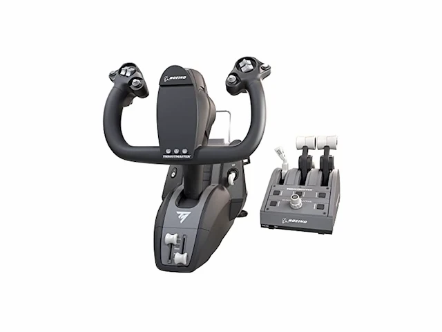 Thrustmaster tca yoke pack boeing edition flight control systeem rudder met quadrant voor pc/xbox series x|s - afbeelding 1 van  5