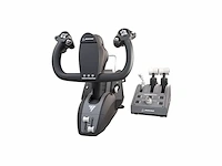 Thrustmaster tca yoke pack boeing edition flight control systeem rudder met quadrant voor pc/xbox series x|s - afbeelding 1 van  5