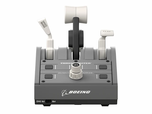 Thrustmaster tca yoke pack boeing edition flight control systeem rudder met quadrant voor pc/xbox series x|s - afbeelding 2 van  5
