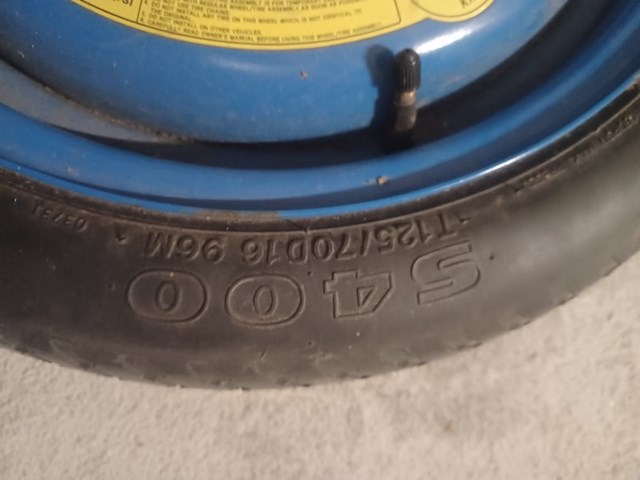 Thuiskomer reserve wiel aantal 1 stuks. - afbeelding 3 van  5