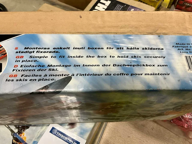 Thule 698 ski opberghulp (3x) - afbeelding 3 van  3
