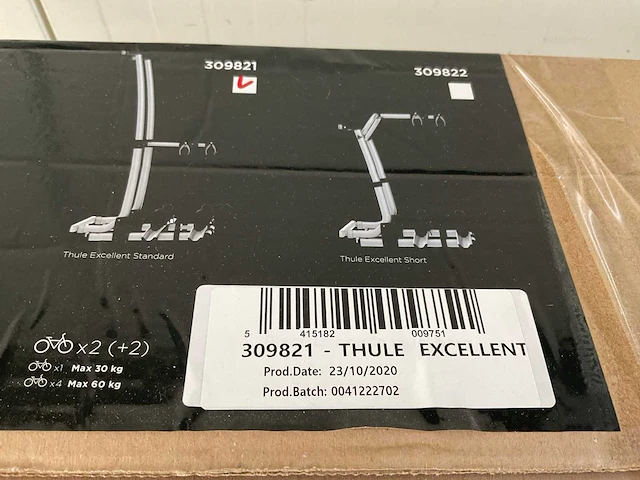 Thule excellent g2 fietsendrager voor 2 fietsen - afbeelding 2 van  5