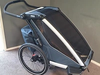 Thule fietskar | model chariot cross 2 single | kleur antraciet - afbeelding 1 van  5