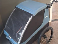 Thule fietskar | model courier | kleur blauw - afbeelding 2 van  7