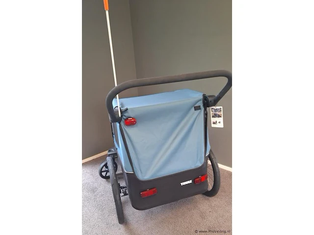 Thule fietskar | model courier | kleur blauw - afbeelding 3 van  7