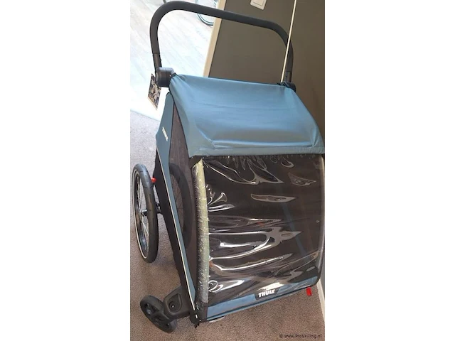 Thule fietskar | model courier | kleur blauw - afbeelding 5 van  7