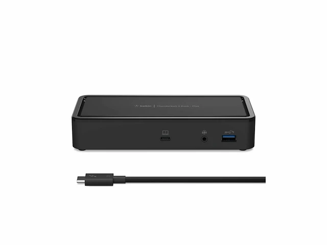 Thunderbolt 3-dock plus met thunderbolt 3-kabel van 08 m gegevensoverdracht met 40 gbps upstream - afbeelding 3 van  6