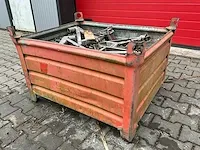 Thyssen - 1,5 ton - stapelkrat met 54 layher consoles - afbeelding 1 van  12