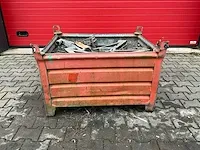 Thyssen - 1,5 ton - stapelkrat met 54 layher consoles - afbeelding 5 van  12