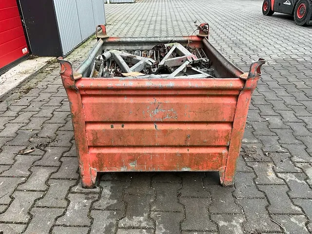 Thyssen - 1,5 ton - stapelkrat met 54 layher consoles - afbeelding 7 van  12