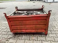 Thyssen - 1,5 ton - stapelkrat met 54 layher consoles - afbeelding 9 van  12