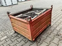 Thyssen - 1,5 ton - stapelkrat met 54 layher consoles - afbeelding 10 van  12