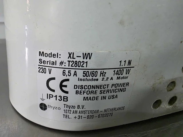 Thyzo - extreme xl-w - elektrische föhn handdroger - afbeelding 7 van  8