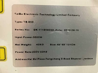 Tiabo electronic - tb-800 - laser- huidbehandelingswerkstation - afbeelding 8 van  8