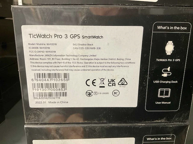 Ticwatch pro 3 gps smartwatch - afbeelding 2 van  5
