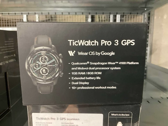 Ticwatch pro 3 gps smartwatch - afbeelding 4 van  5