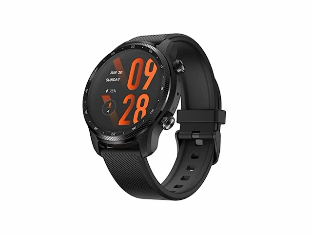Ticwatch pro 3 ultra gps smartwatch met lange batterijduur en mobvoi dual processor zwart - afbeelding 1 van  2