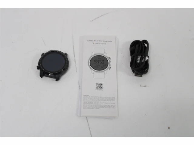 Ticwatch pro 3 ultra gps smartwatch met lange batterijduur en mobvoi dual processor zwart - afbeelding 2 van  2