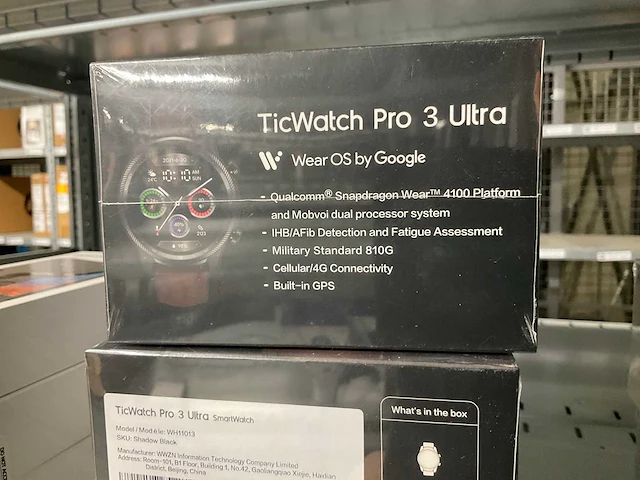 Ticwatch pro 3 ultra smartwatch - afbeelding 3 van  4