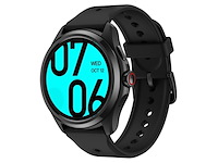 Ticwatch pro 5 android smartwatch snapdragon w5+ gen 1 platform wear os gps 5atm waterbestendigheid zwart - afbeelding 1 van  5