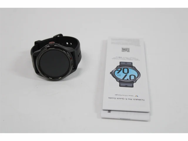 Ticwatch pro 5 android smartwatch snapdragon w5+ gen 1 platform wear os smart watch gps 5atm waterbestendigheid zwart - afbeelding 5 van  5